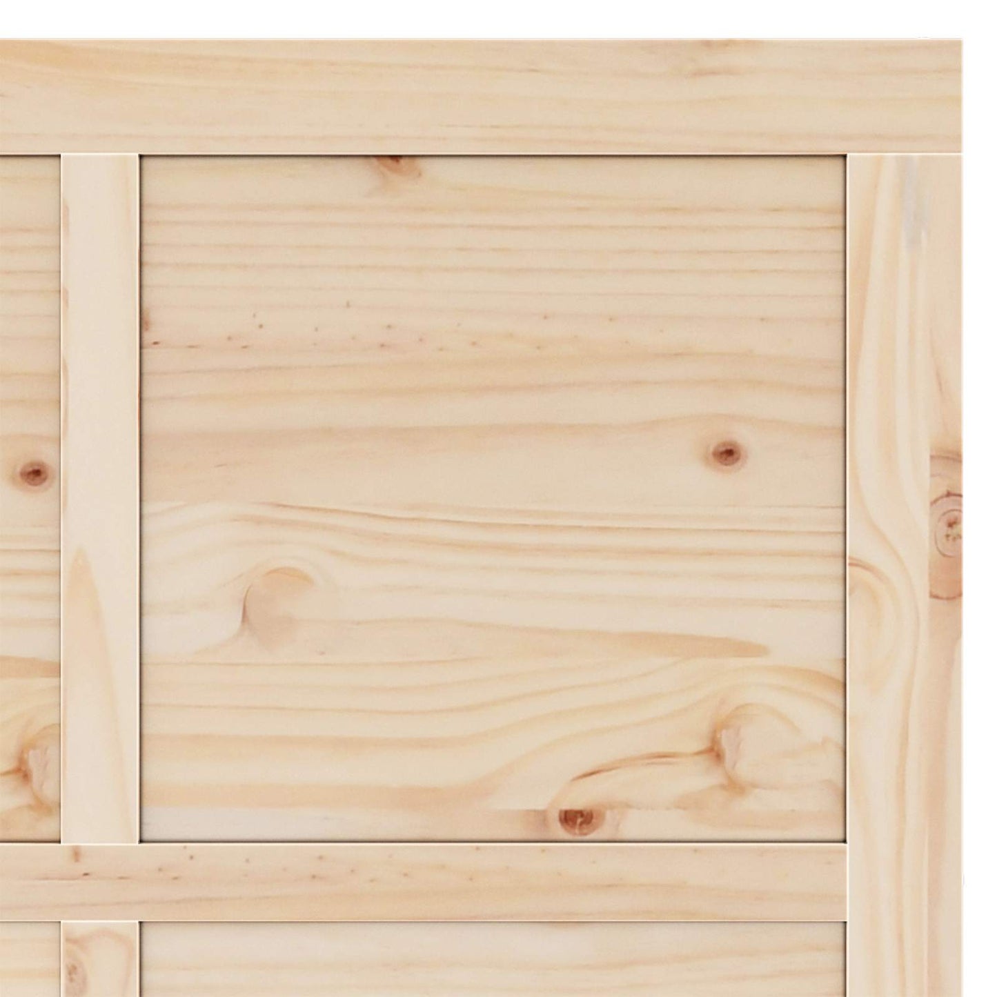 Schuifdeur Naturel 80 x 208 cm Massief grenenhout