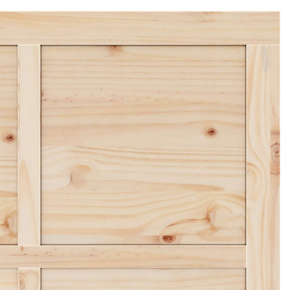 Schuifdeur Naturel 80 x 208 cm Massief grenenhout