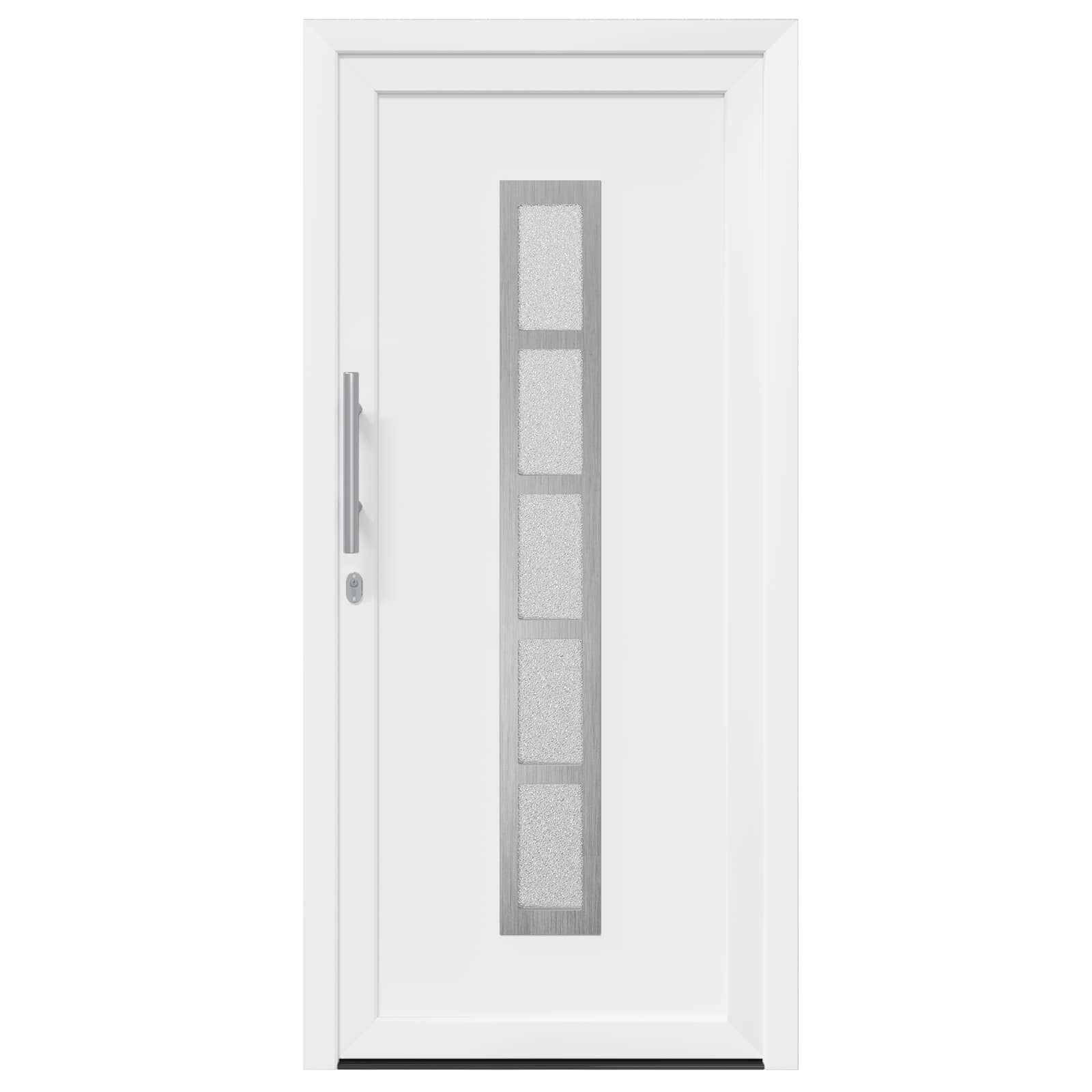 Voordeur Wit 98 x 200 cm PVC