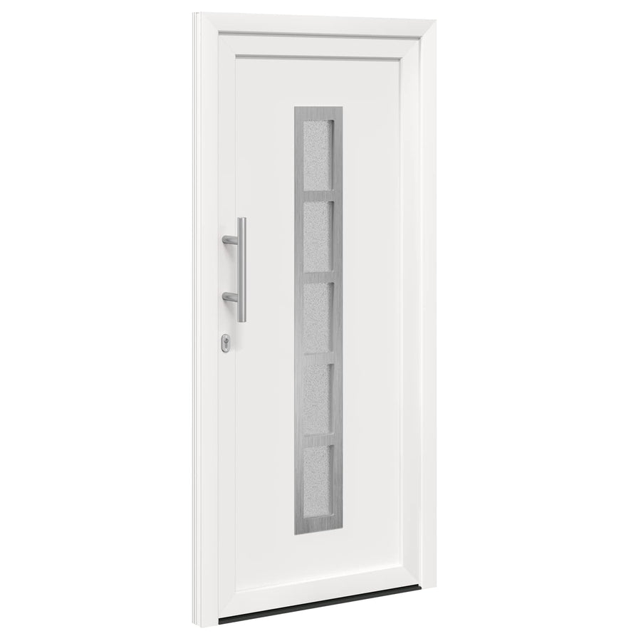Voordeur Wit 108 x 208 cm PVC