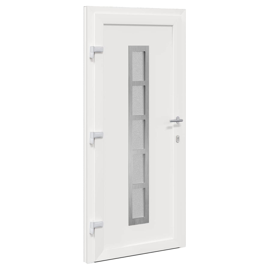 Voordeur Wit 108 x 208 cm PVC