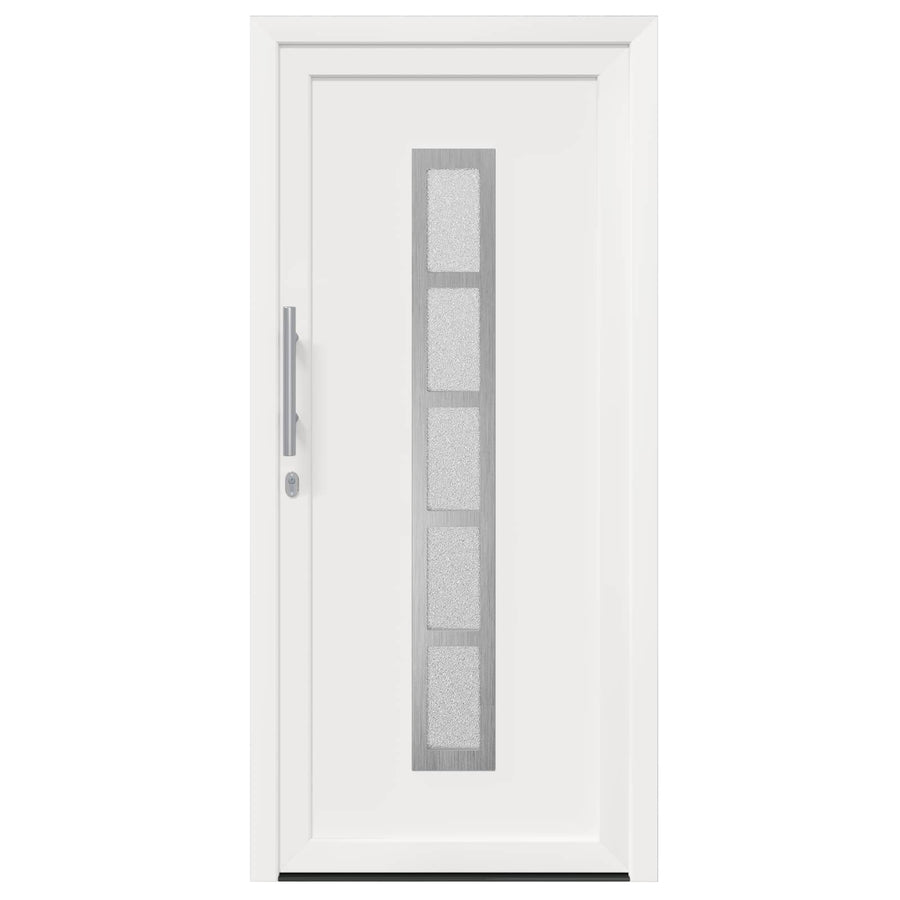 Voordeur Wit 108 x 208 cm PVC