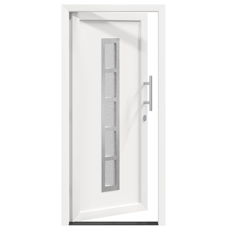 Voordeur Wit 88 x 200 cm PVC