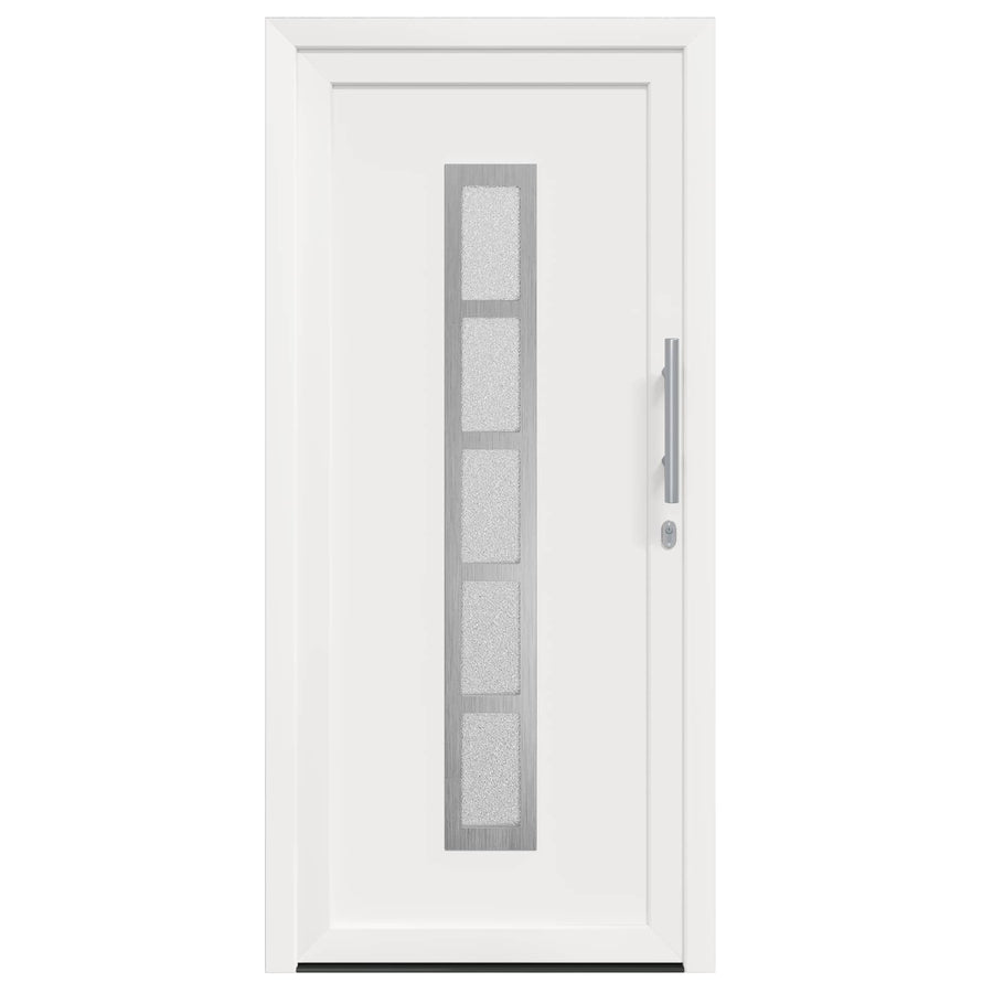 Voordeur Wit 88 x 200 cm PVC