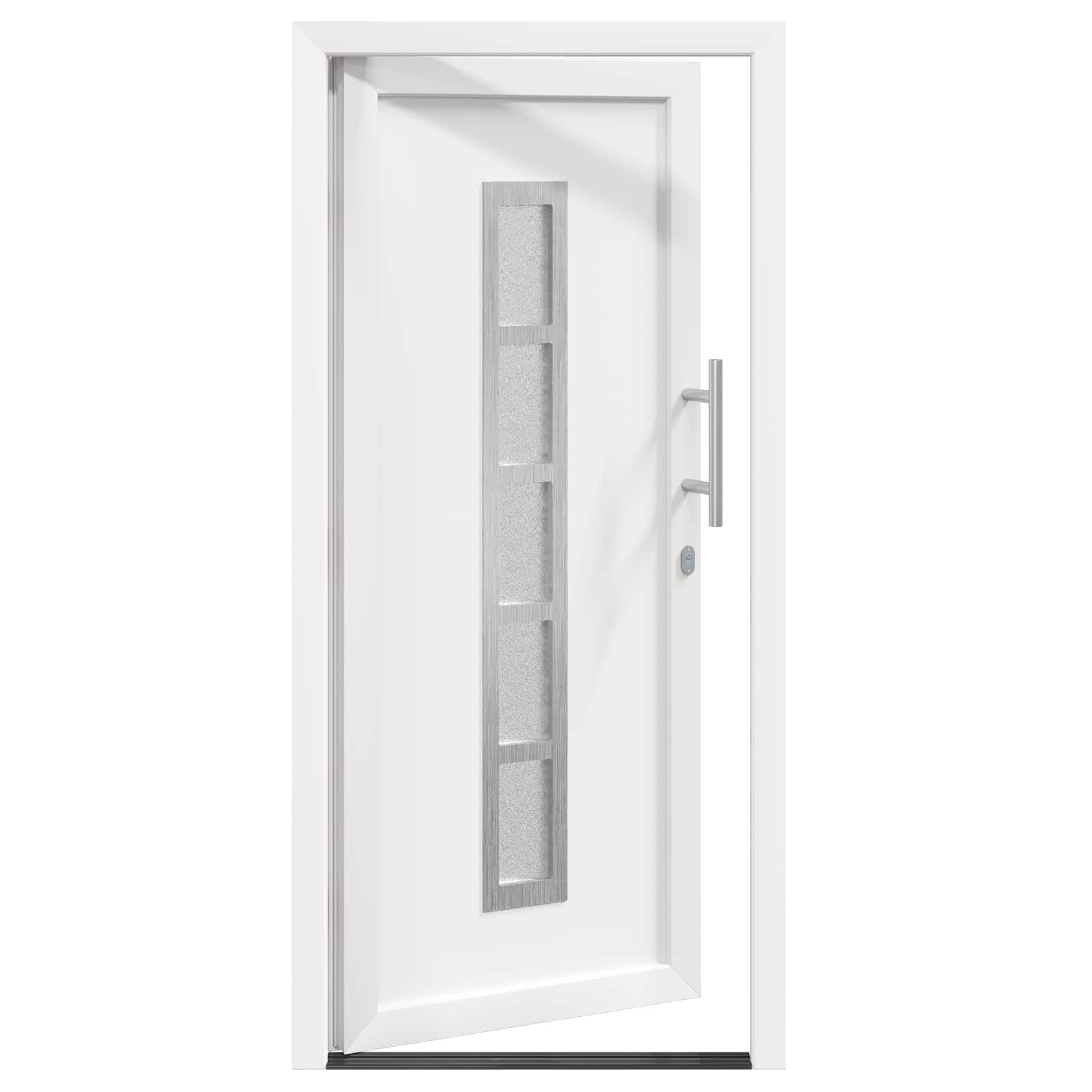 Voordeur Wit 98 x 200 cm PVC