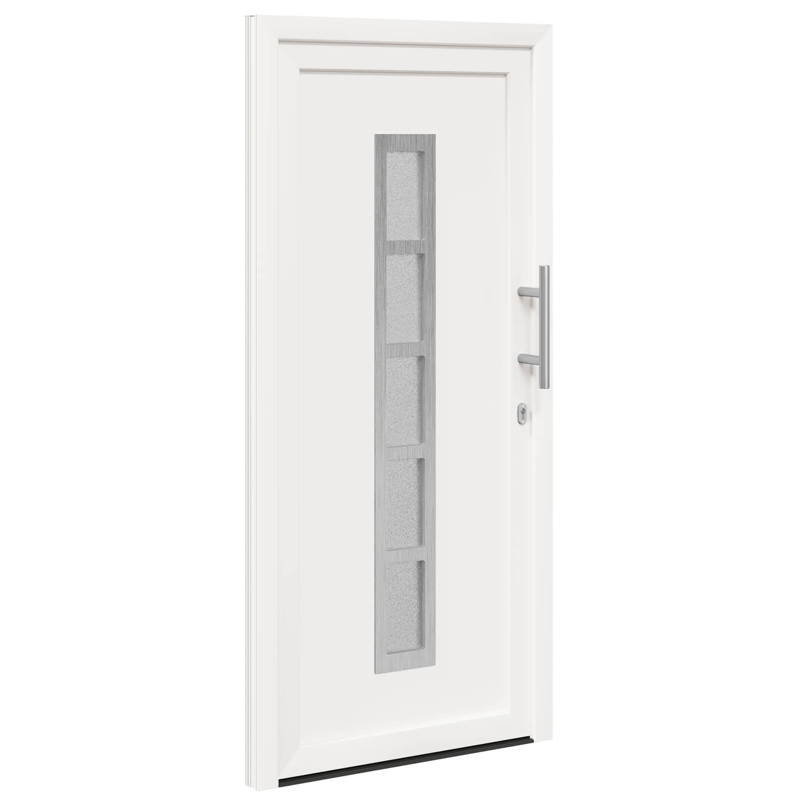 Voordeur Wit 108 x 208 cm PVC