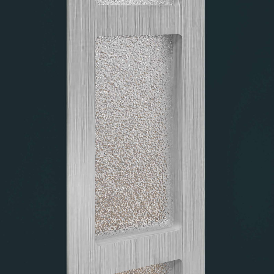 Voordeur Antracietkleurig 88 x 200 cm PVC