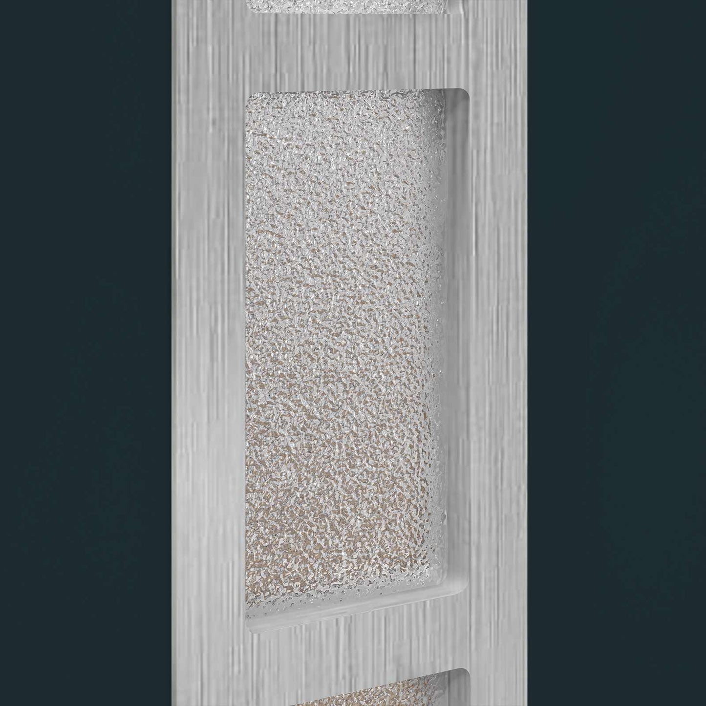 Voordeur Antracietkleurig 98 x 200 cm PVC