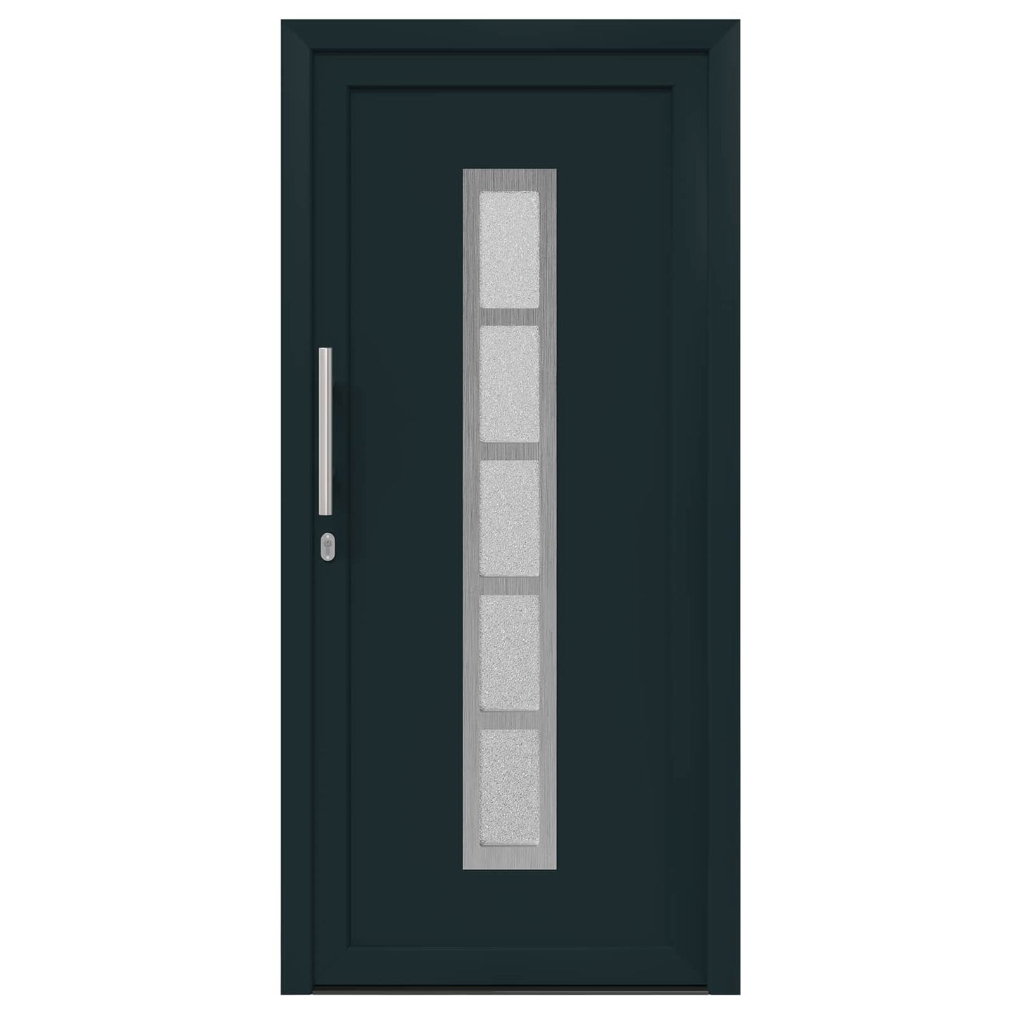Voordeur Antracietkleurig 98 x 200 cm PVC