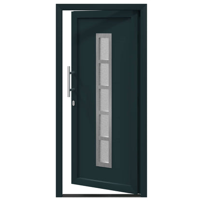 Voordeur Antracietkleurig 108 x 208 cm PVC