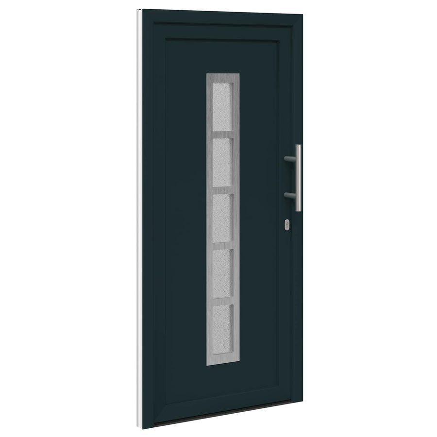 Voordeur Antracietkleurig 98 x 208 cm PVC