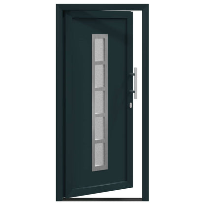 Voordeur Antracietkleurig 98 x 208 cm PVC