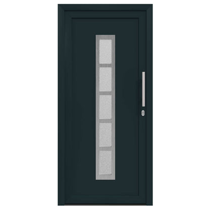 Voordeur Antracietkleurig 98 x 208 cm PVC