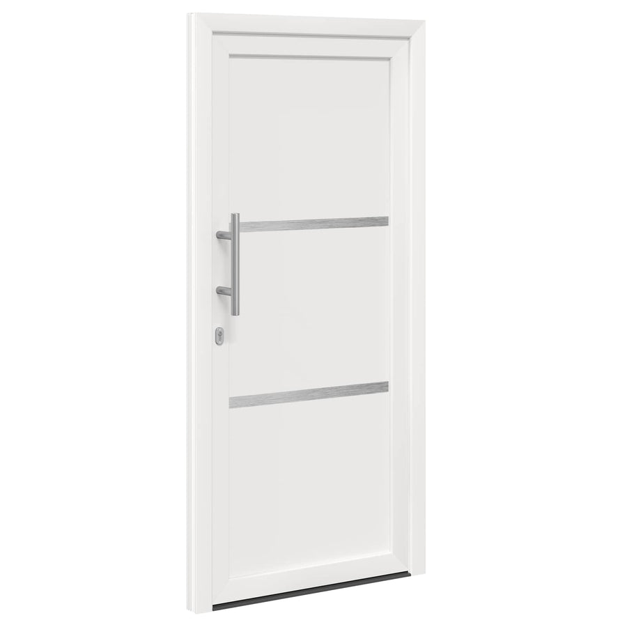 Voordeur Wit 88 x 200 cm PVC