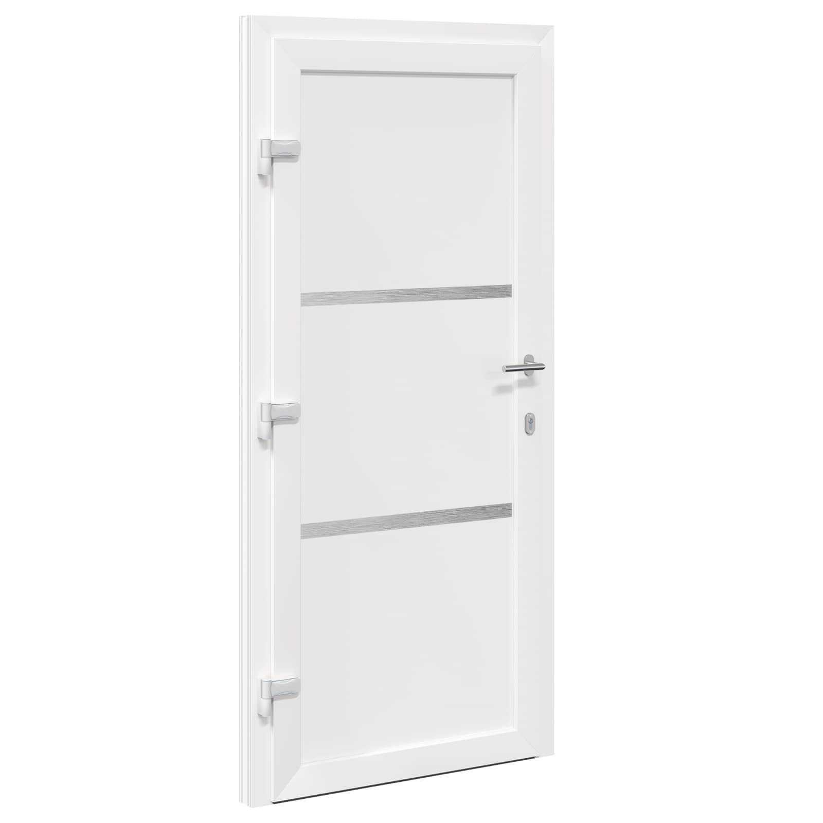 Voordeur Wit 98 x 208 cm PVC