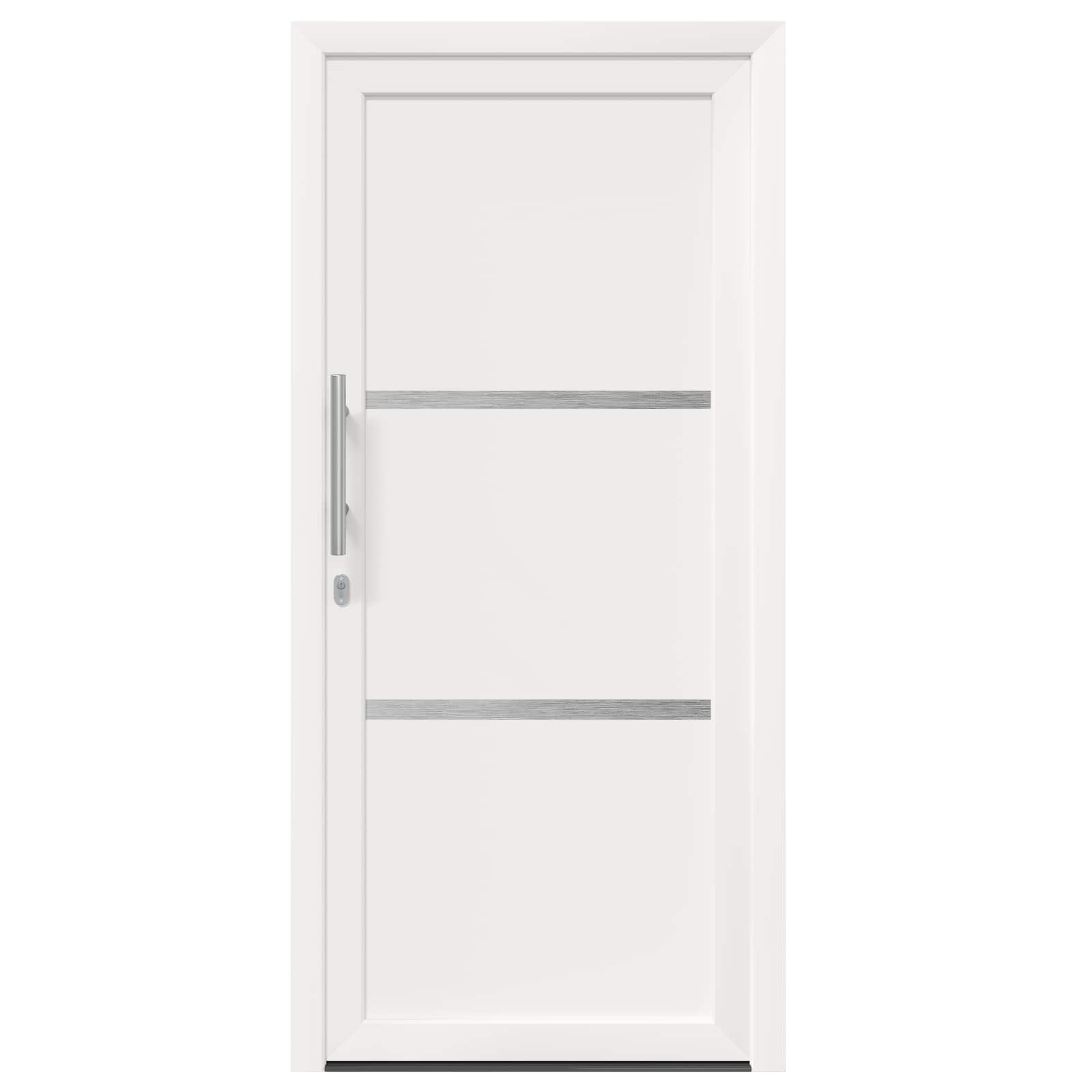 Voordeur Wit 108 x 208 cm PVC