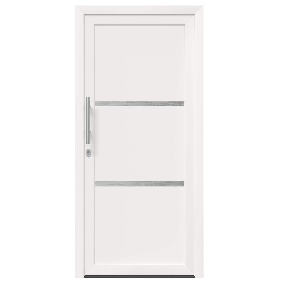 Voordeur Wit 108 x 208 cm PVC