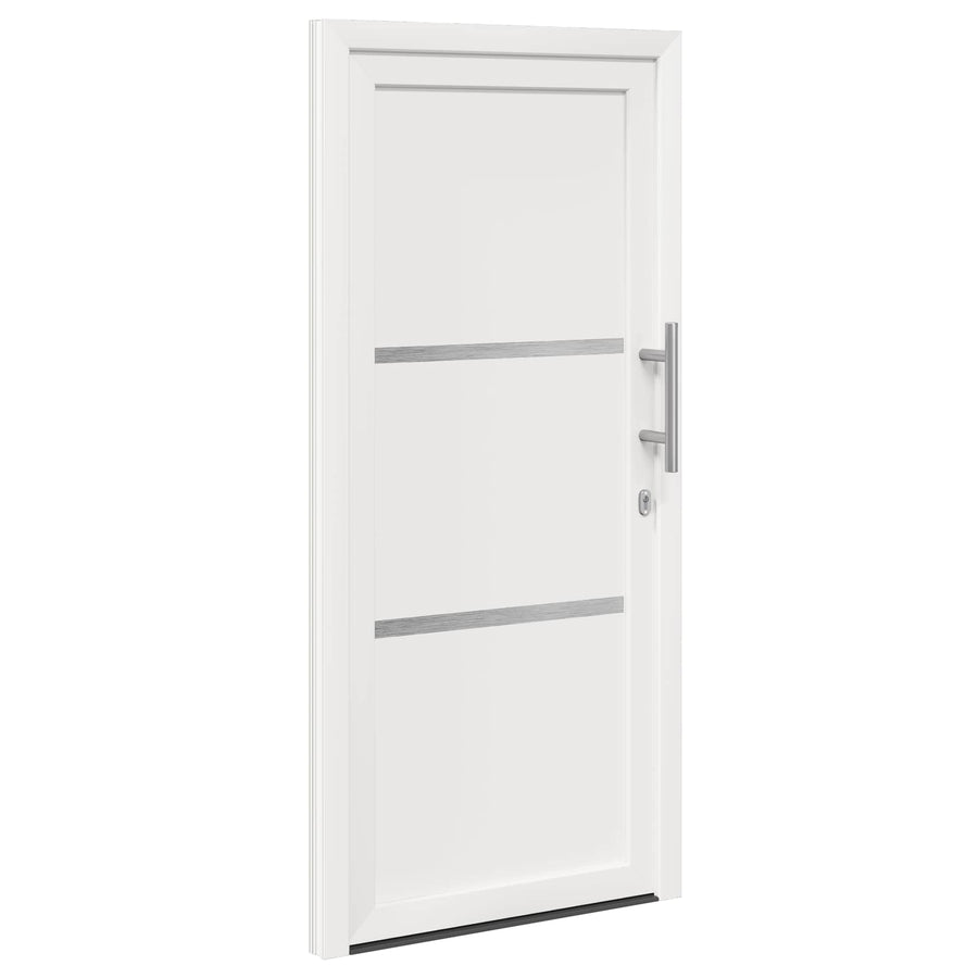 Voordeur Wit 88 x 200 cm PVC