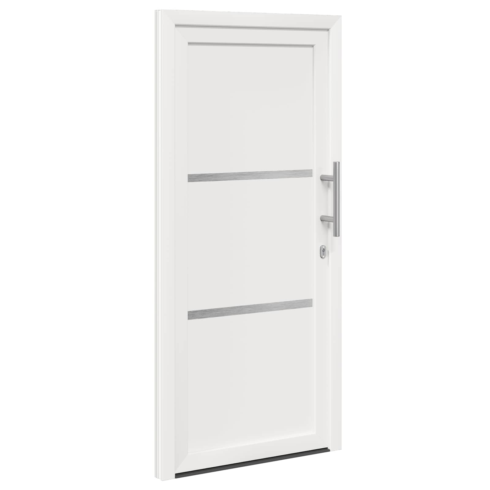 Voordeur Wit 98 x 208 cm PVC