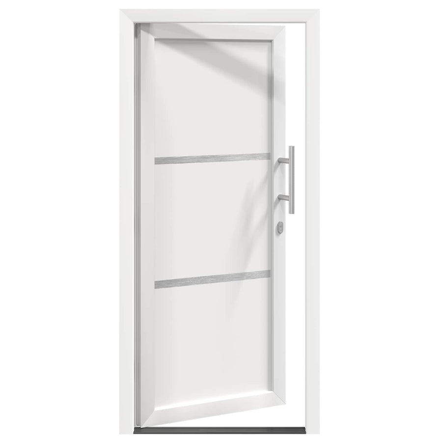 Voordeur Wit 108 x 208 cm PVC