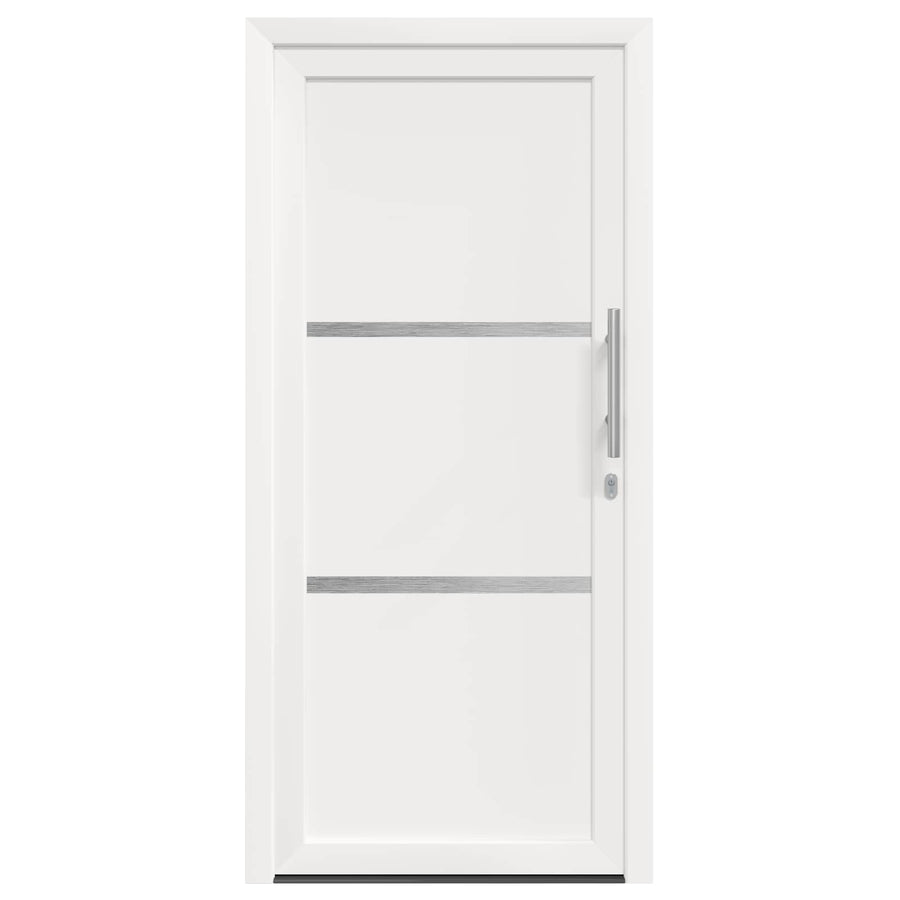 Voordeur Wit 108 x 208 cm PVC
