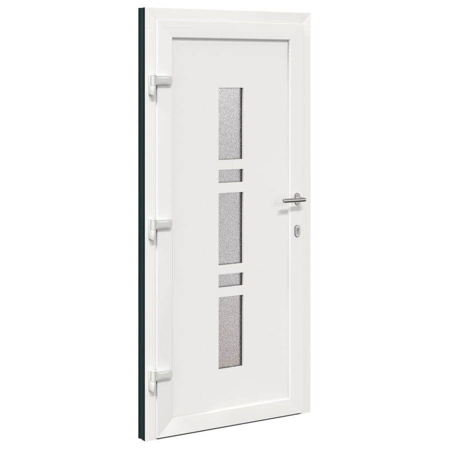 Voordeur Antracietkleurig 88 x 200 cm PVC