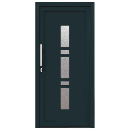 Voordeur Antracietkleurig 88 x 200 cm PVC