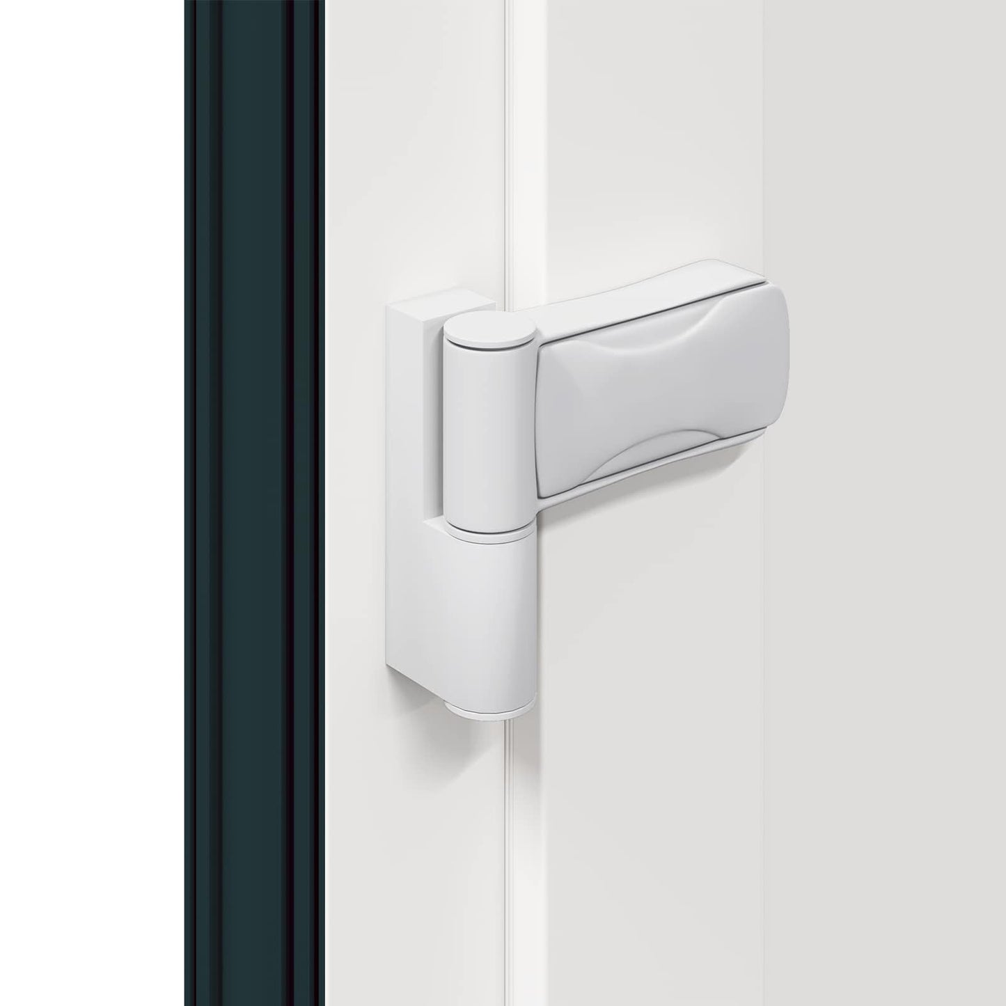 Voordeur Antracietkleurig 98 x 208 cm PVC