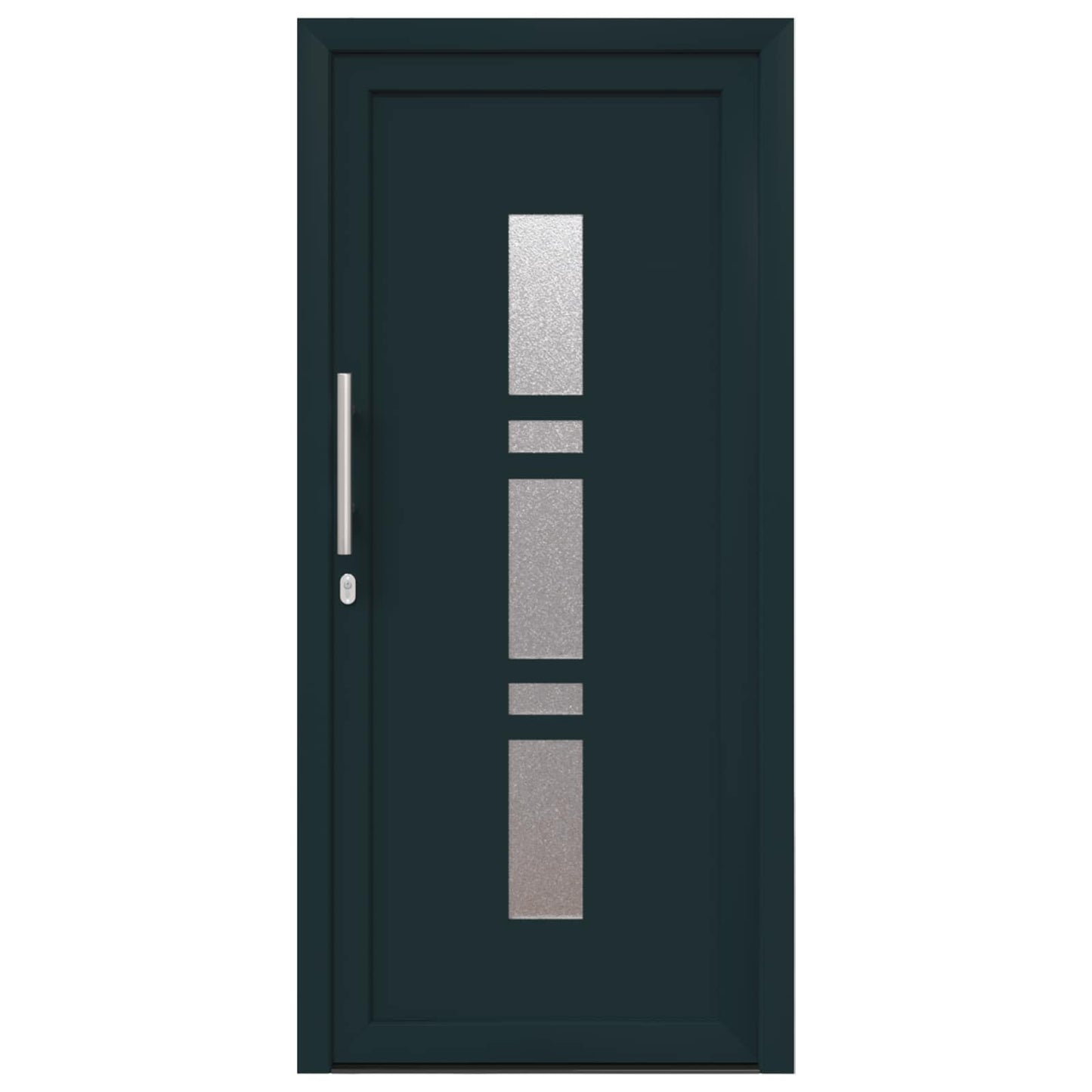 Voordeur Antracietkleurig 98 x 208 cm PVC