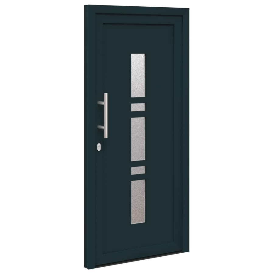 Voordeur Antracietkleurig 108 x 208 cm PVC