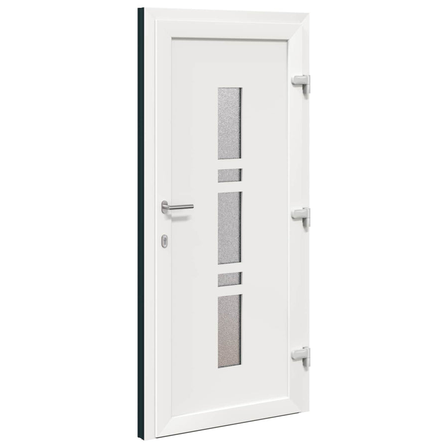 Voordeur Antracietkleurig 88 x 200 cm PVC