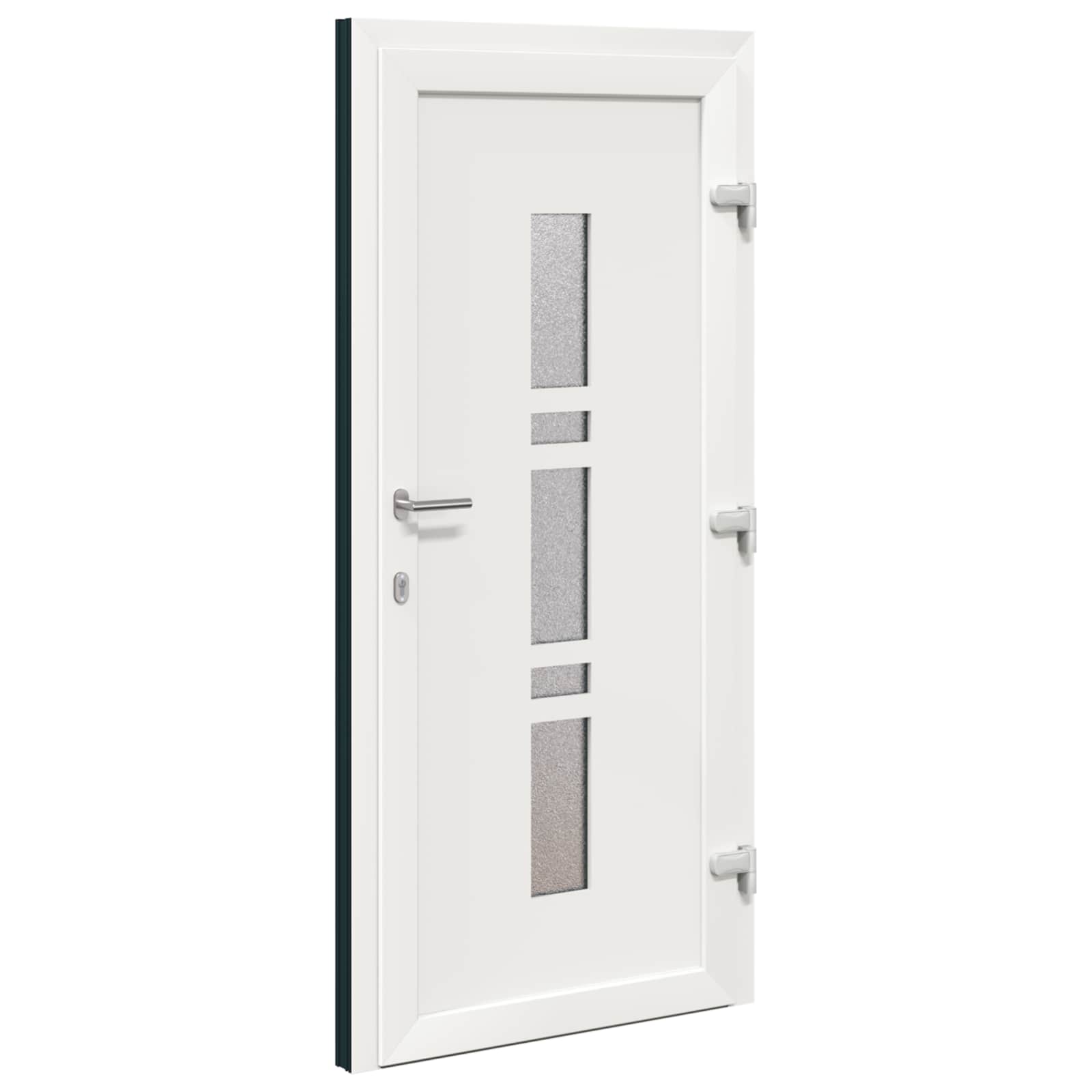 Voordeur Antracietkleurig 98 x 200 cm PVC