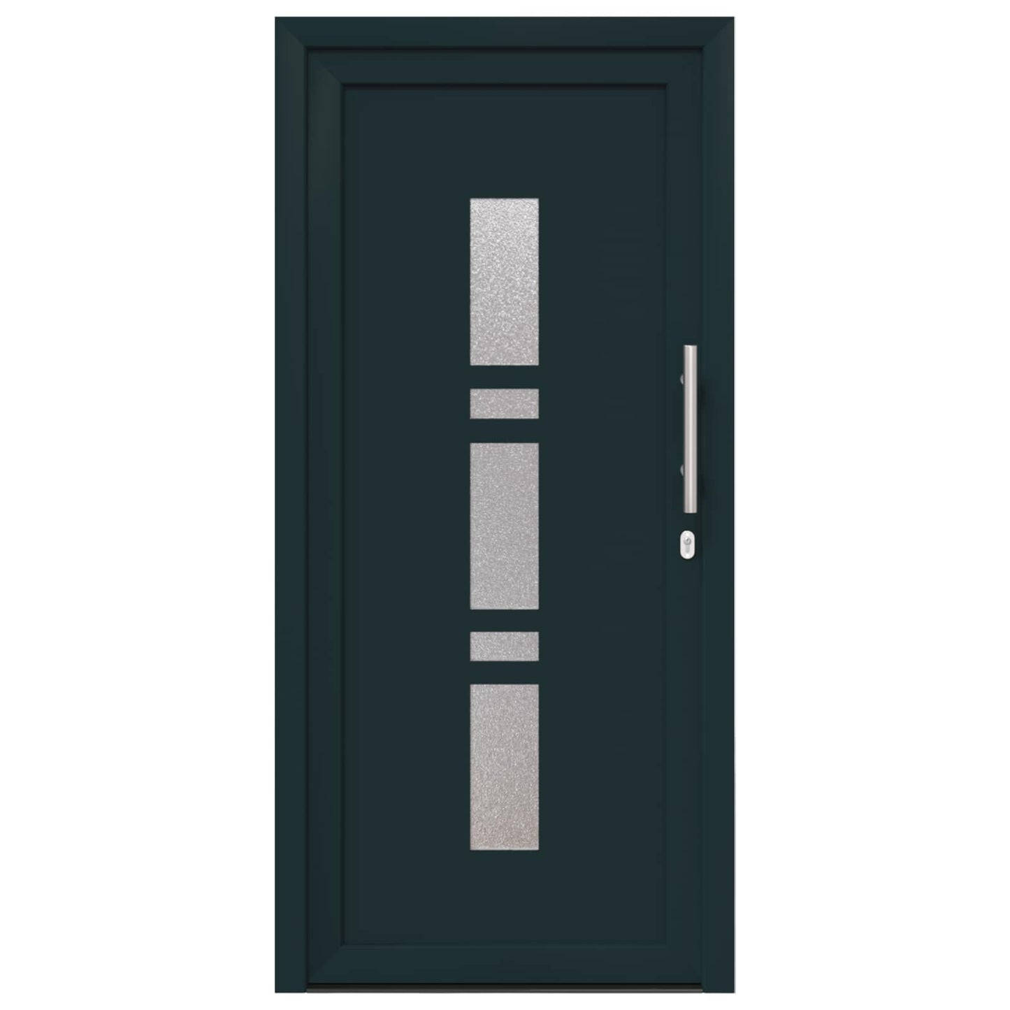Voordeur Antracietkleurig 98 x 200 cm PVC