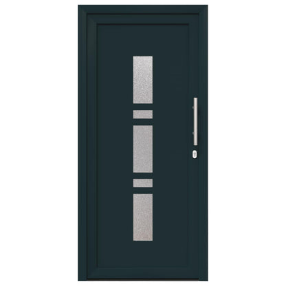 Voordeur Antracietkleurig 98 x 200 cm PVC