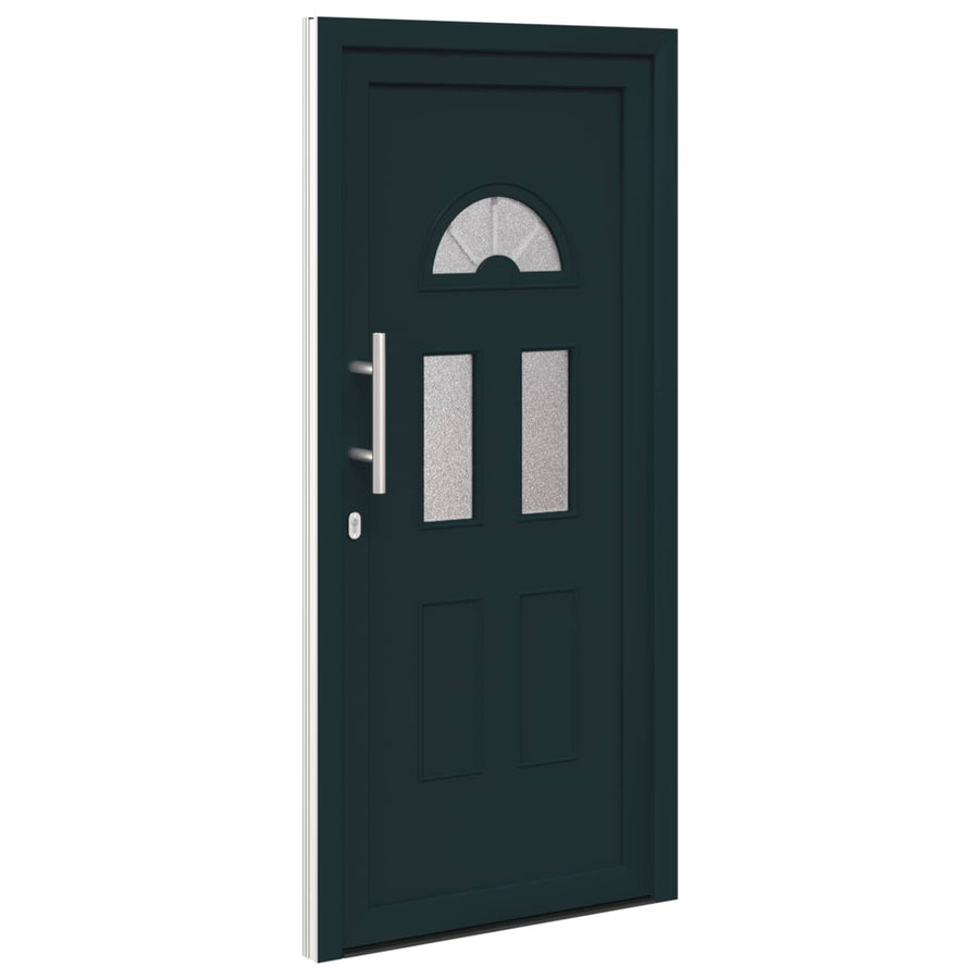 Voordeur Antracietkleurig 88 x 200 cm PVC