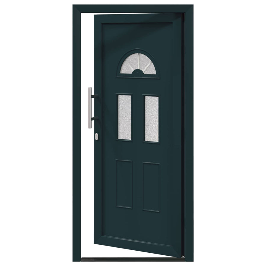 Voordeur Antracietkleurig 88 x 200 cm PVC