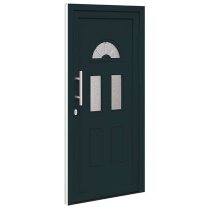 Voordeur Antracietkleurig 98 x 208 cm PVC