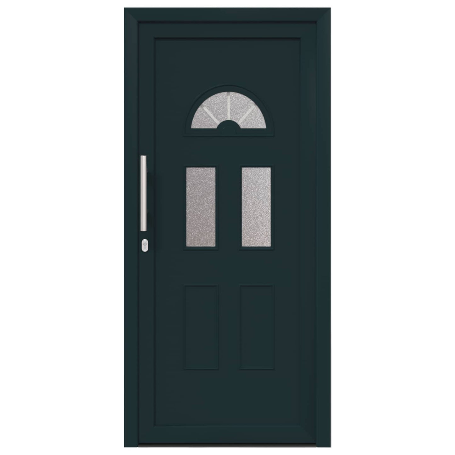 Voordeur Antracietkleurig 98 x 208 cm PVC
