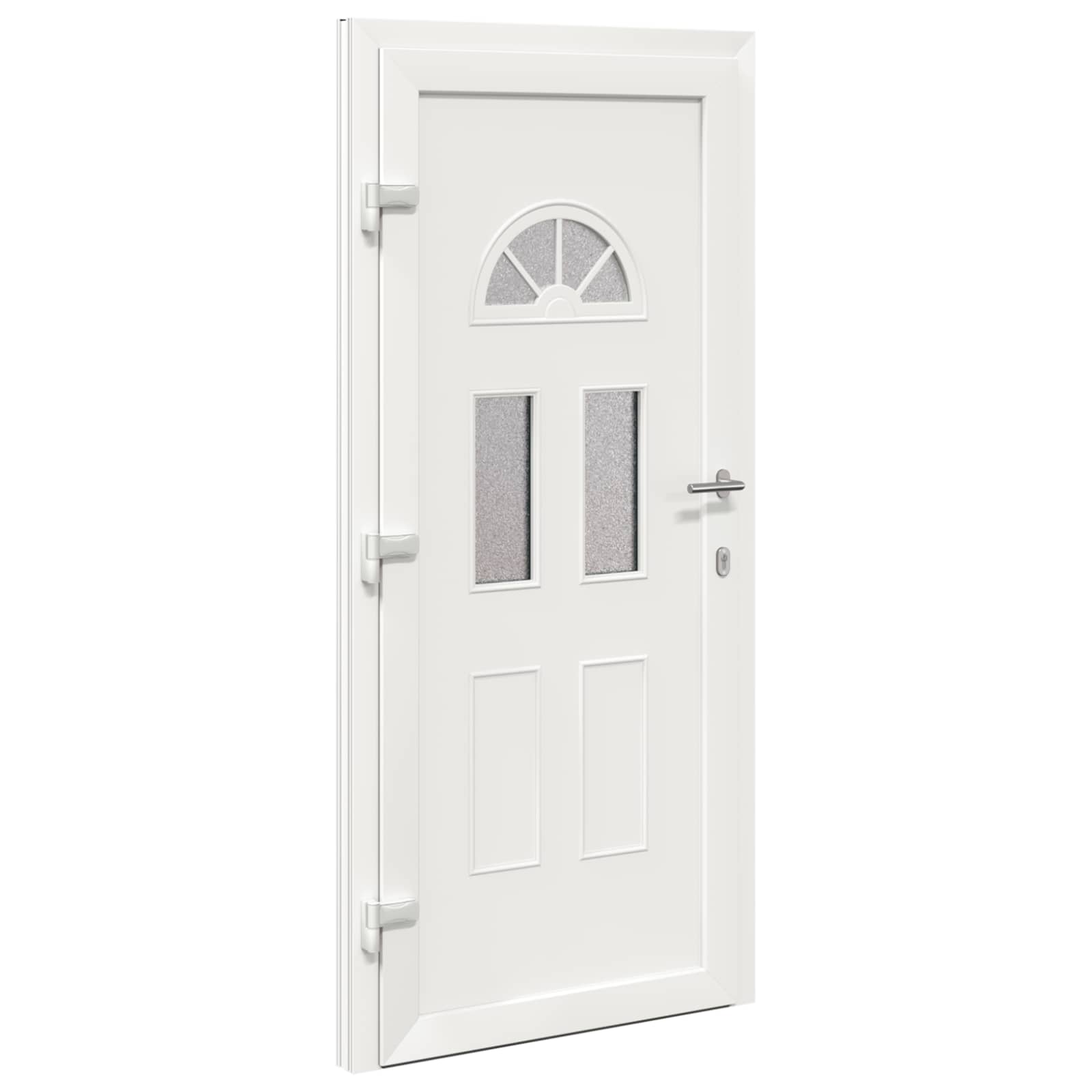Voordeur Antracietkleurig 110 x 210 cm PVC