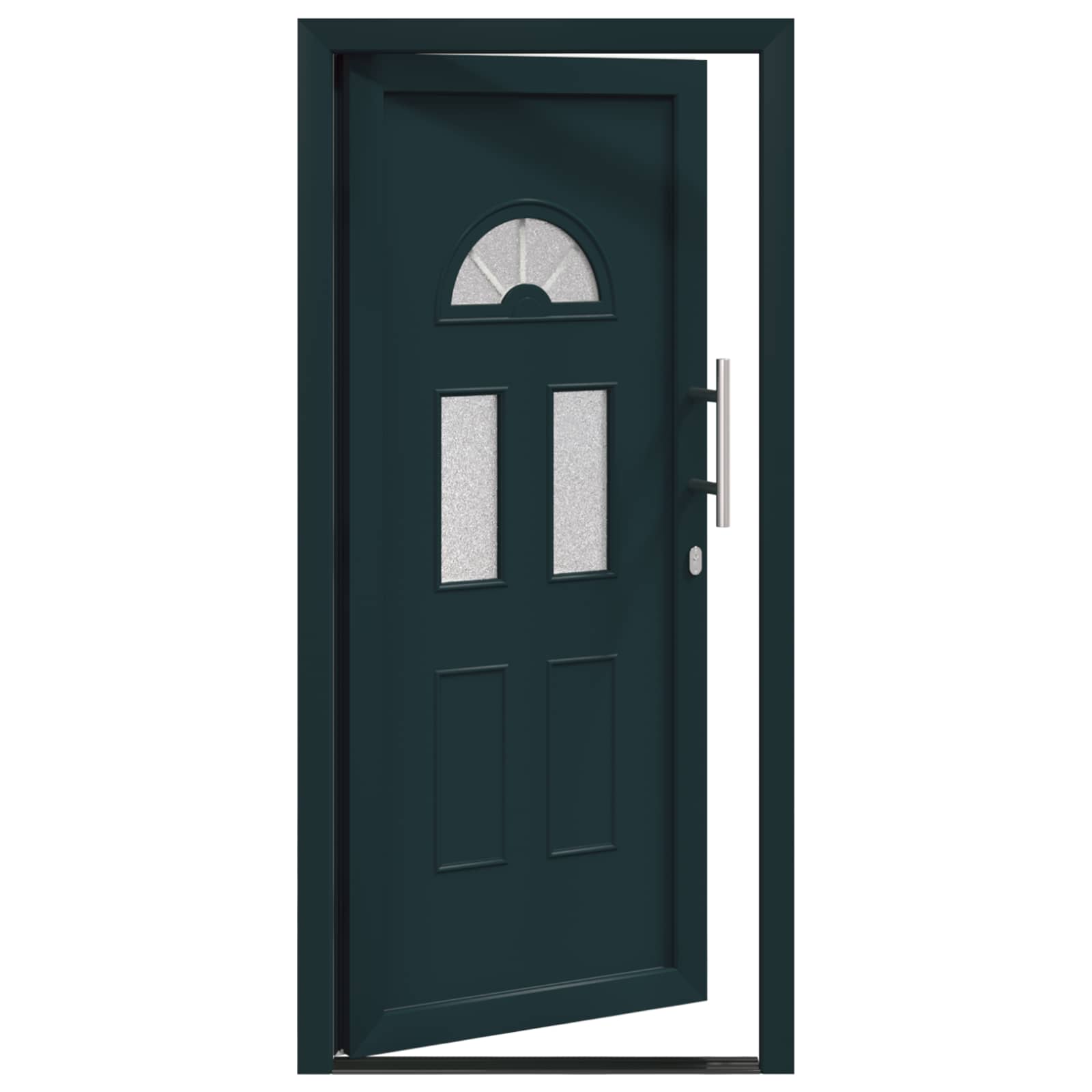 Voordeur Antracietkleurig 98 x 198 cm PVC