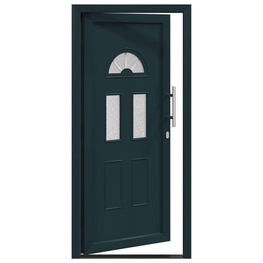 Voordeur Antracietkleurig 98 x 198 cm PVC
