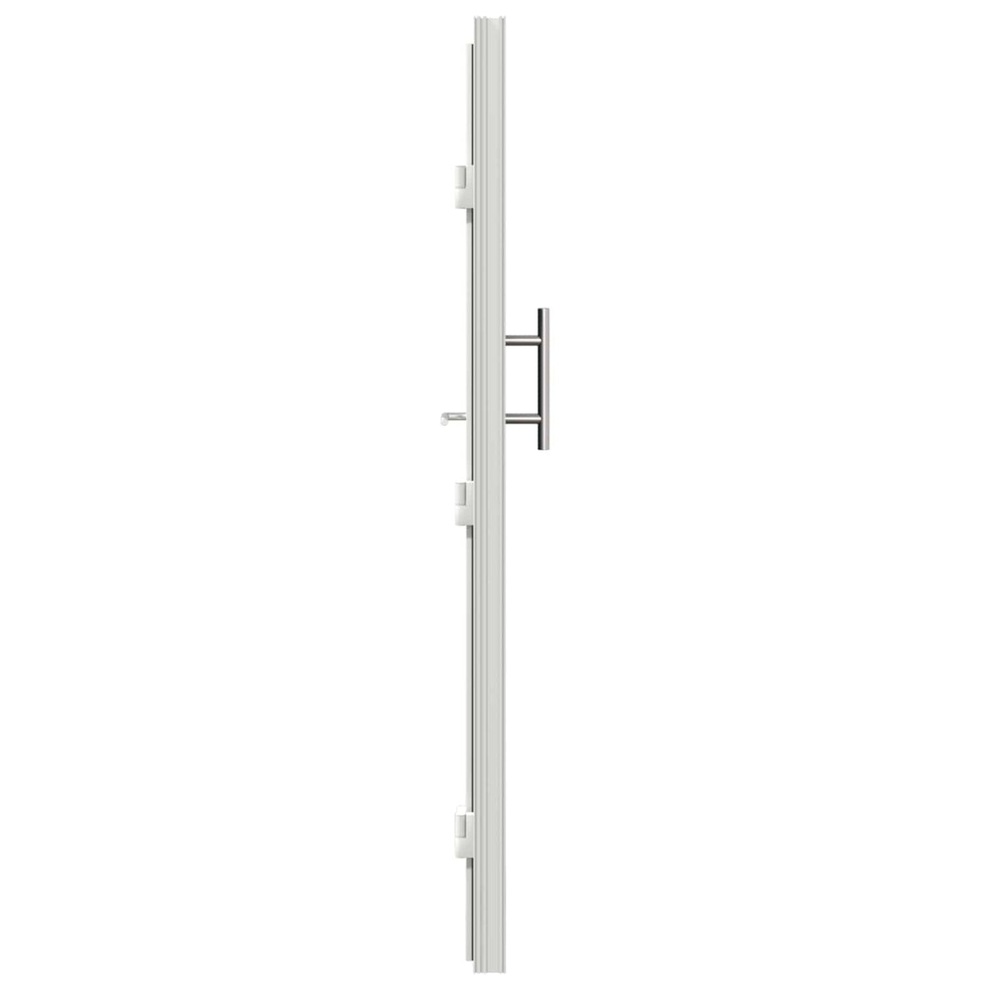 Voordeur Antracietkleurig 98 x 198 cm PVC