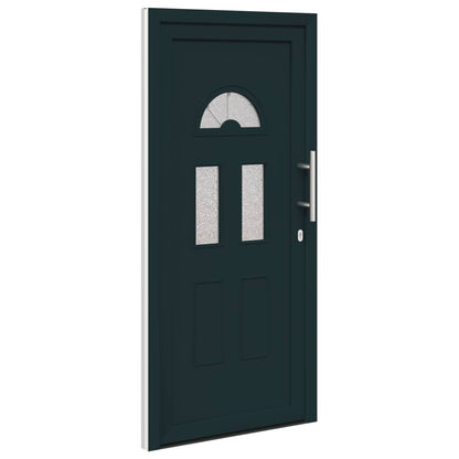 Voordeur Antracietkleurig 98 x 208 cm PVC