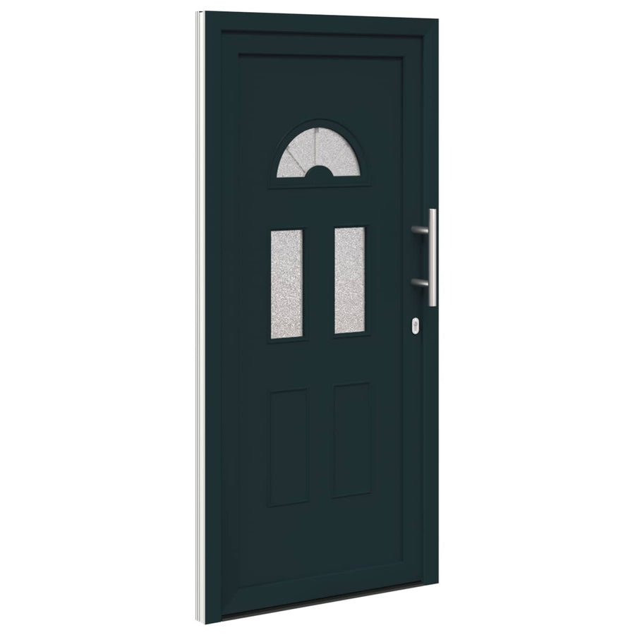 Voordeur Antracietkleurig 110 x 210 cm PVC