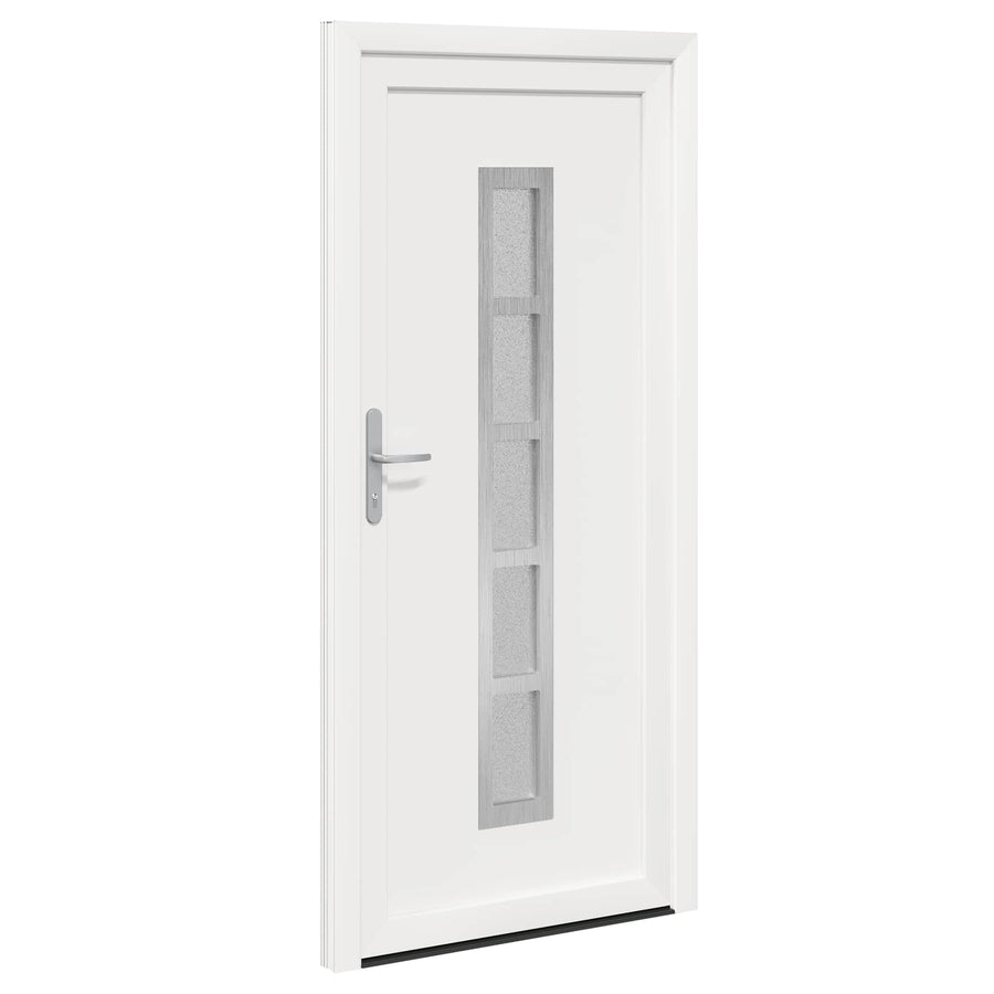 Voordeur Wit 88 x 200 cm PVC