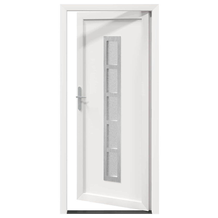 Voordeur Wit 108 x 208 cm PVC