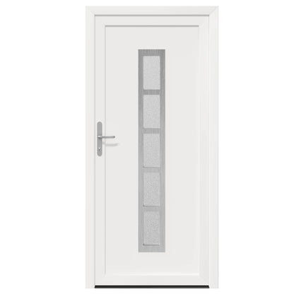 Voordeur Wit 108 x 208 cm PVC