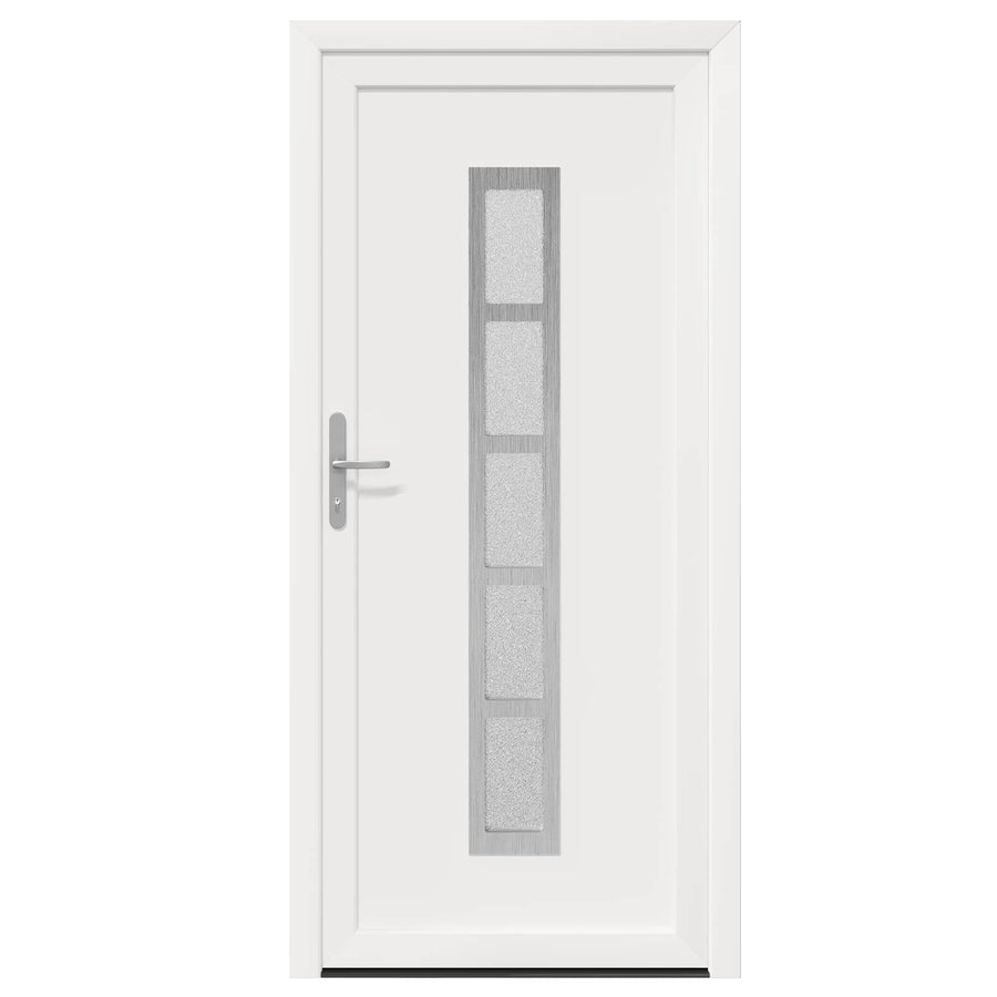 Voordeur Wit 108 x 208 cm PVC