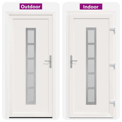 Voordeur Wit 98 x 208 cm PVC