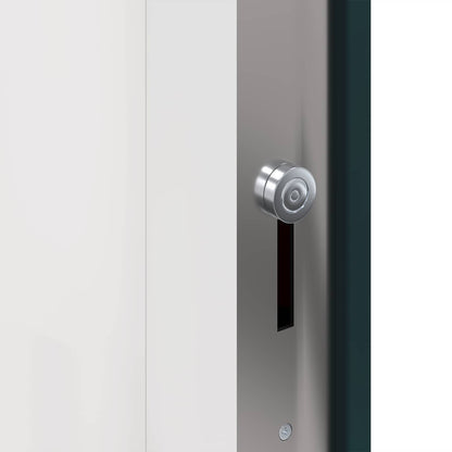 Voordeur Antracietkleurig 88 x 200 cm PVC